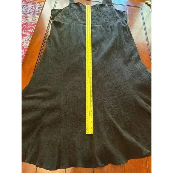 Lane Bryant Black Midi Dress with Straps Sundress Size 22 - Picture 5 of 8